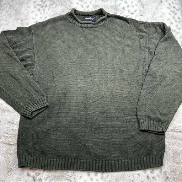 eddie bauer men's mock turtleneck